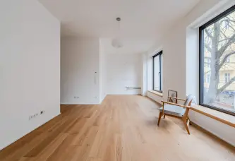 Offener Wohn- und Küchenbereich